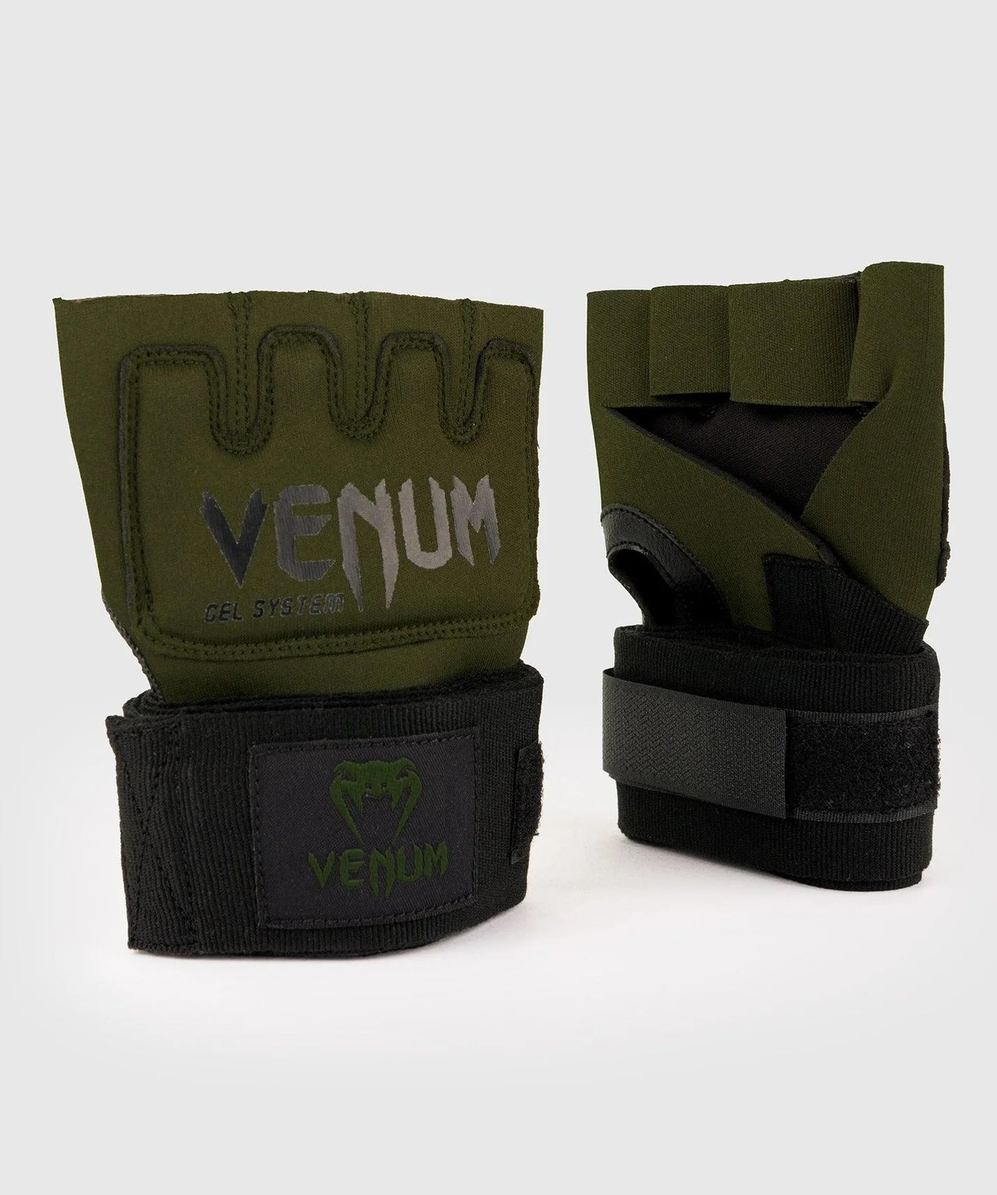 Kontact Gel Glove Wraps - Khaki/Black